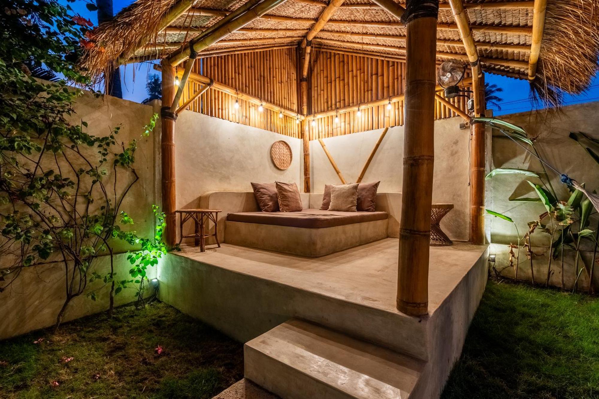 Villa Burung Gili Air Authentic 3-Bedroom Bamboo Villa With Private Pool Exterior photo